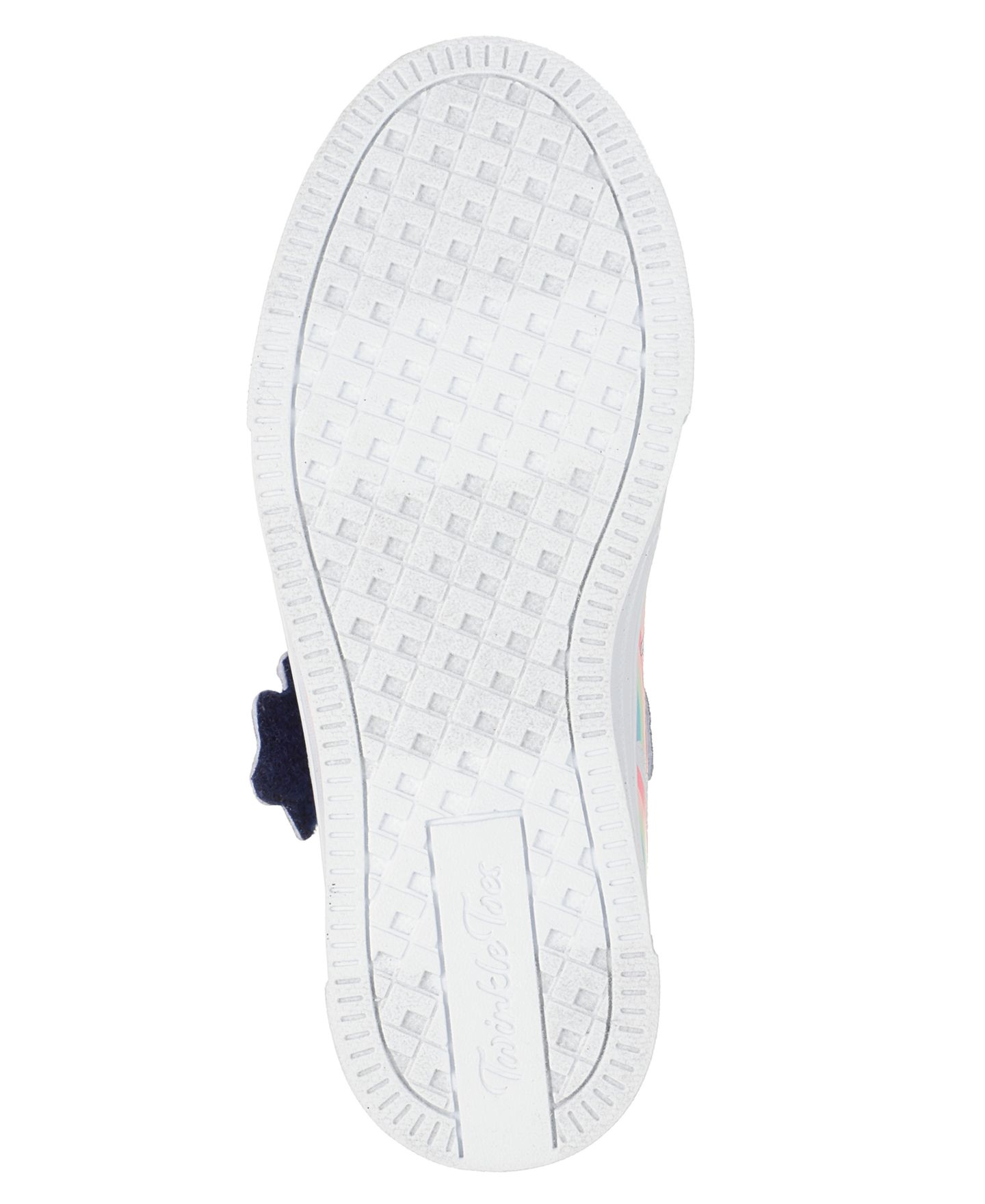 Детские кроссовки Skechers Twinkle Toes: Twinkle Sparks - Unicorn со светодиодами, цвет: Тёмно-синий / Разноцветный — фото 6