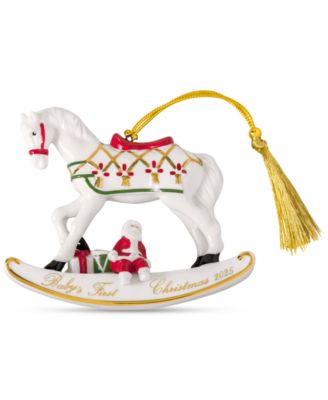 Villeroy & Boch - Christmas Classics 2025 Annual Rocking Horse Ornament