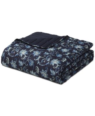 Vancie Floral Pinsonic Microfiber Quilt Sets