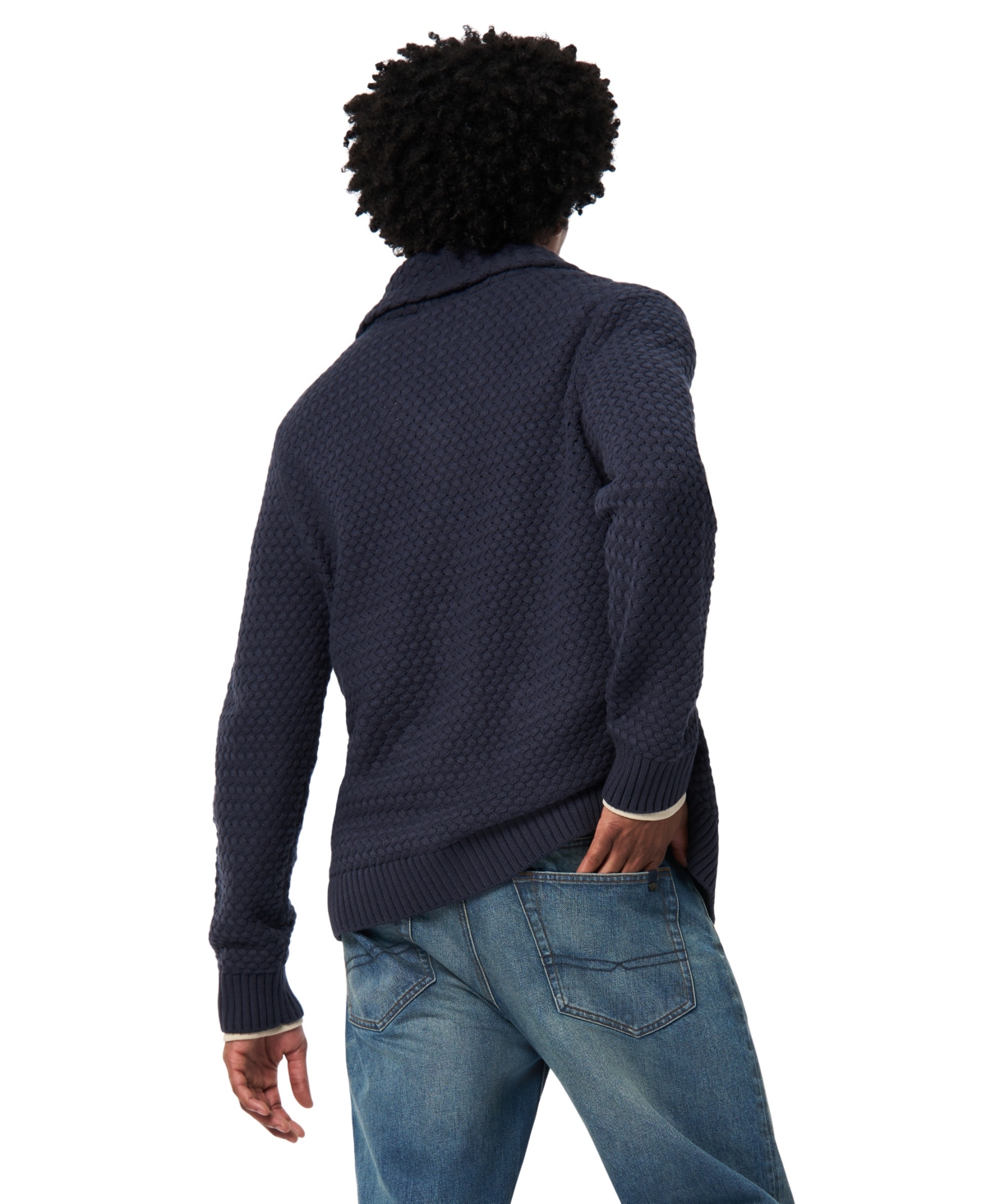 Buffalo David Bitton Men's Wendell Button-up Cardigan Sweater In Blue