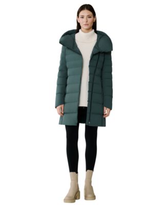 Women's Asym Zip Puffer Jacket