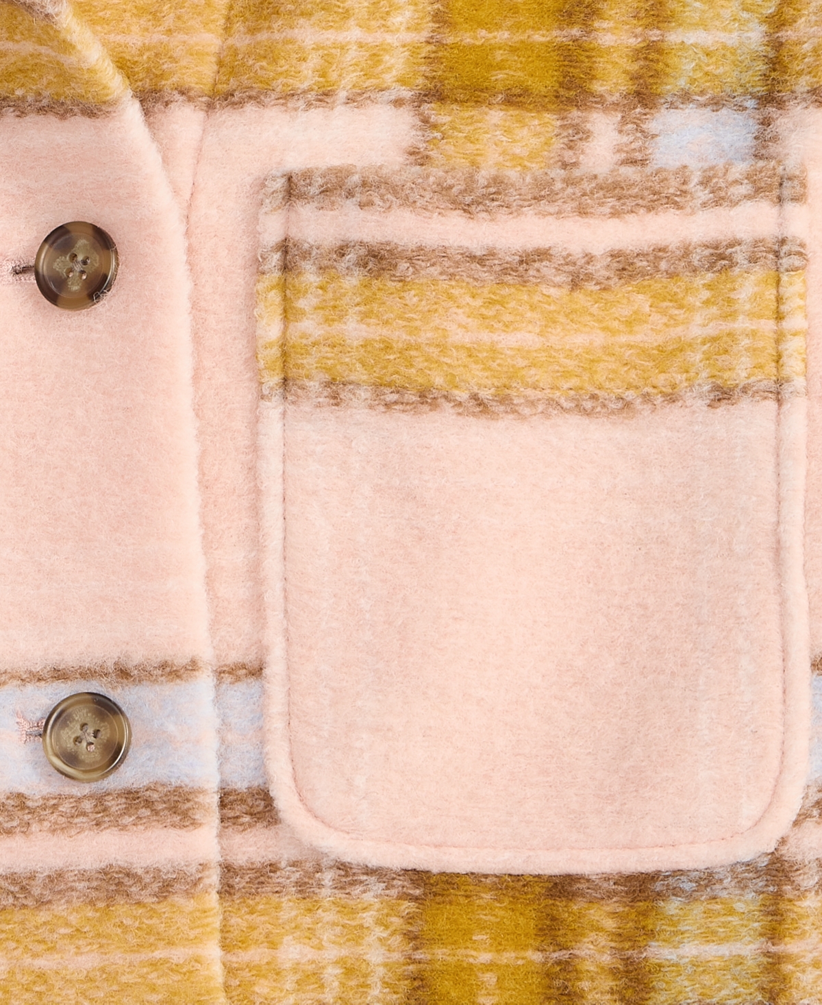 On 34th Women's Relaxed Plaid Shacket, Macy's Exclusive In Multi