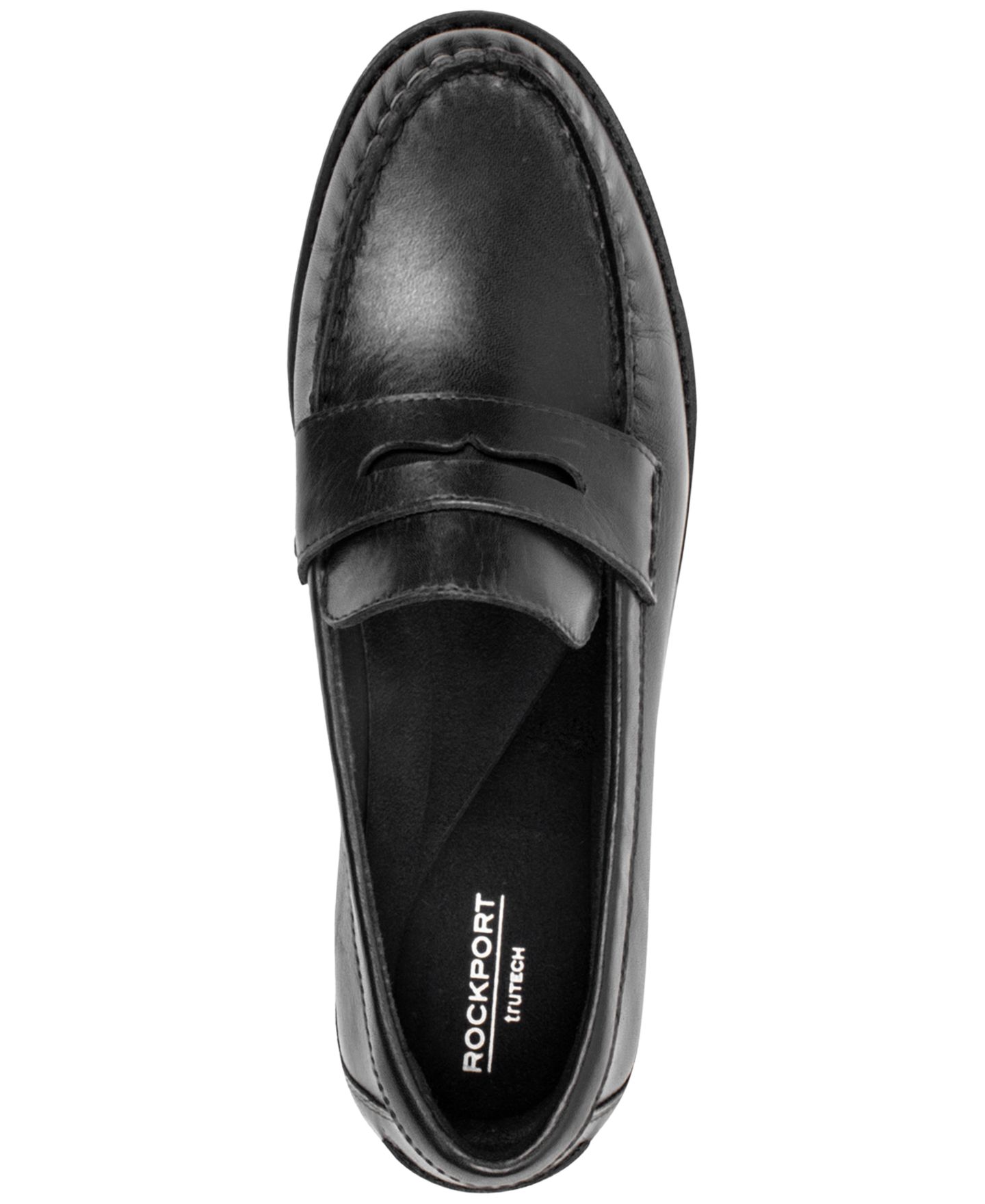 Женские туфли Rockport Weslin Slip-On, цвет: Чёрный — фото 4