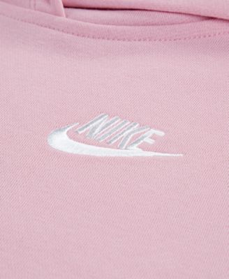 Toddler and Little Girls Club Fleece Pull On Hoodie