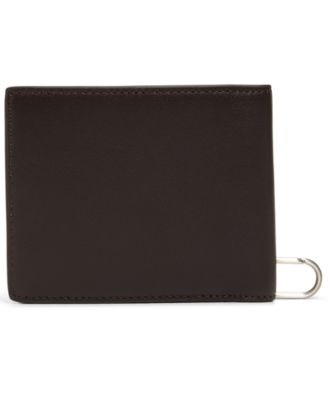 Men's Bi-Fold Wallet and Keychain Gift Set