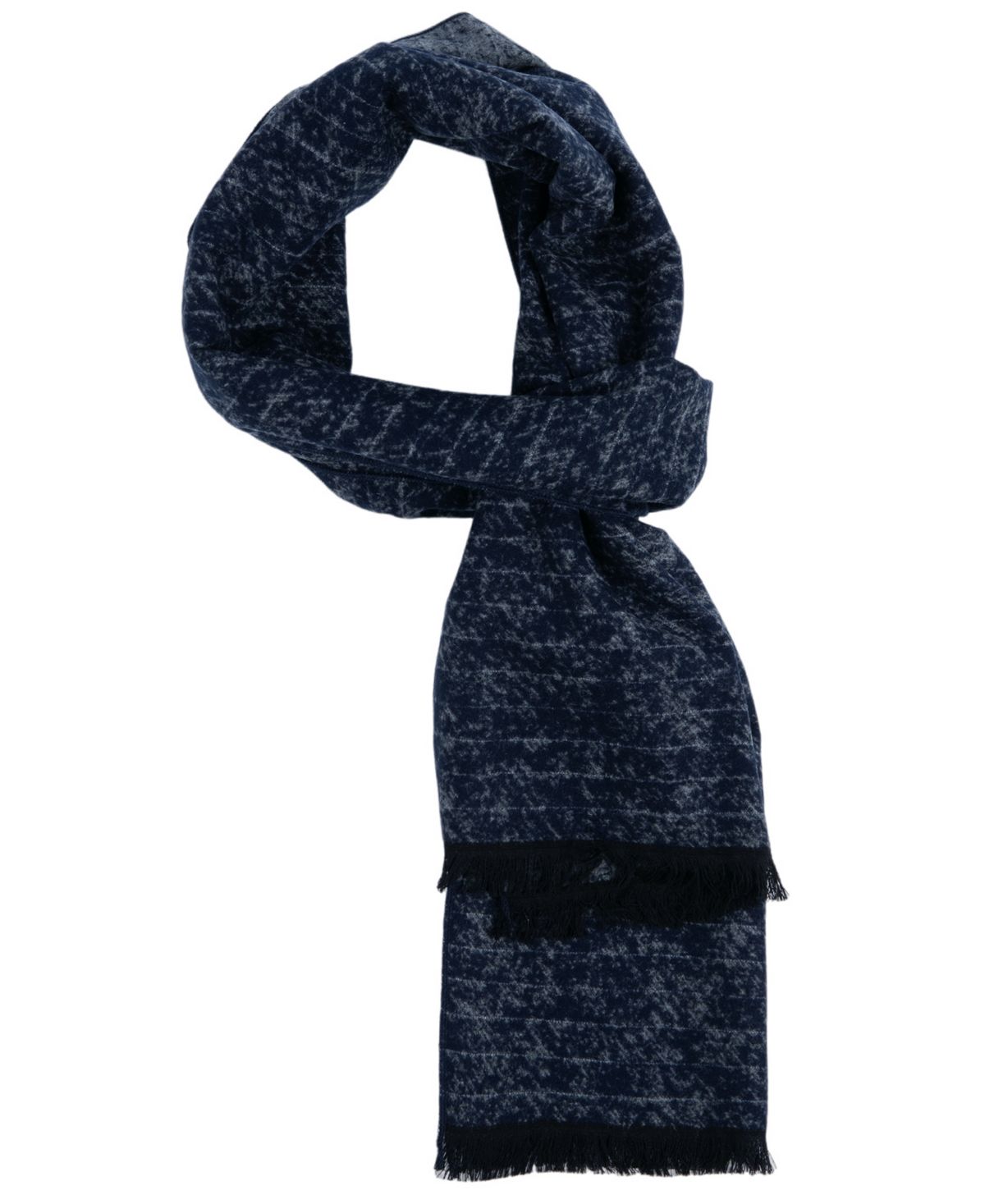 Мужской шарф в полоску