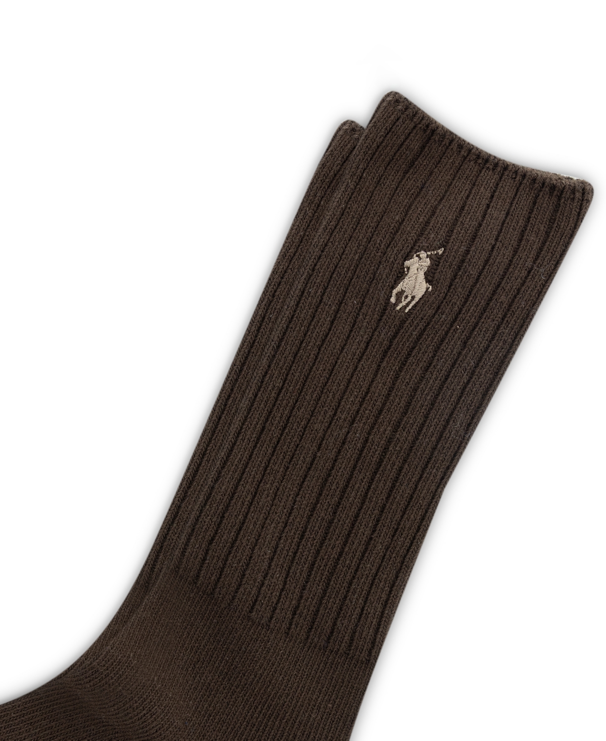 Polo Ralph Lauren Men's Single Classic Crew Socks In Brown