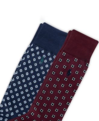 Men's 2-Pack Foulard Socks