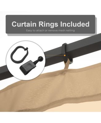 10' x 10' Replacement Netting for Patio Gazebo,