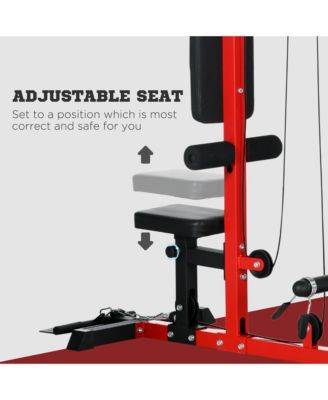 Cable Machine Lat Pull Down Machines with Flip-Up Footplate