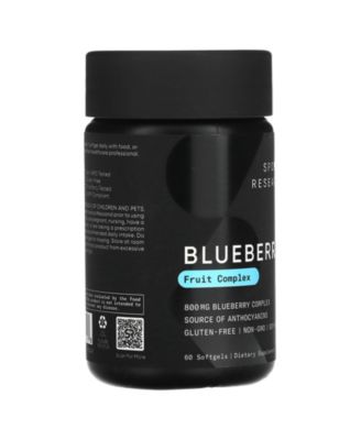 Blueberry Concentrate, 800 mg, Dietary Supplements, 60 Softgels