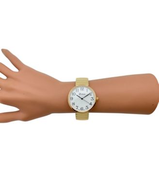Gold Stretch Small Face Everyday Classic Women Watch