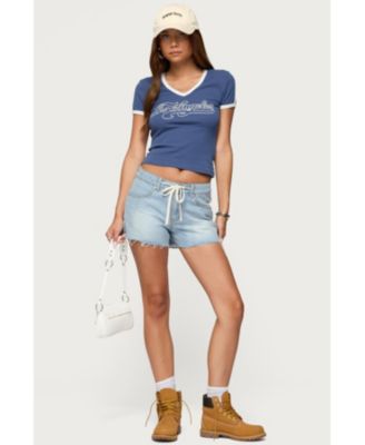 Women's Milla Low Rise Denim Shorts
