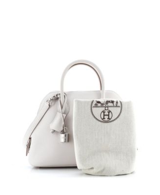 Pre-Owned Hermes 25 Bolide 1923 Bag Epsom