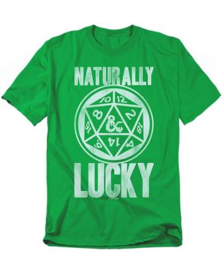 Men's Dungeons Dragons Natural Luck T-Shirt