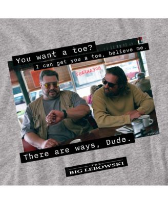 Big & Tall The Lebowski You Want A Toe T-Shirt