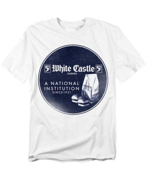 Мужская футболка White Castle National Institution, цвет: Белый
