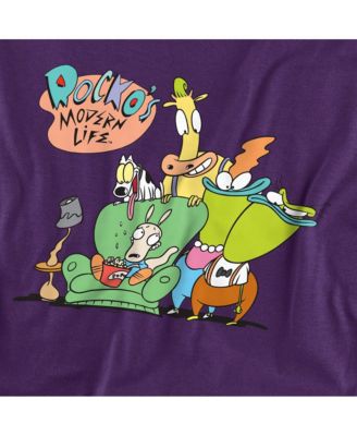 Rocko s Modern Life Men's Rocko's Modern Life Spunky, Ed, Bev And Heffer T-Shirt
