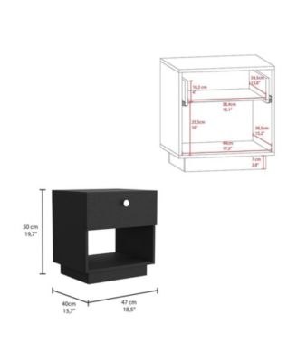 Storage Cabinet NightStand End Table