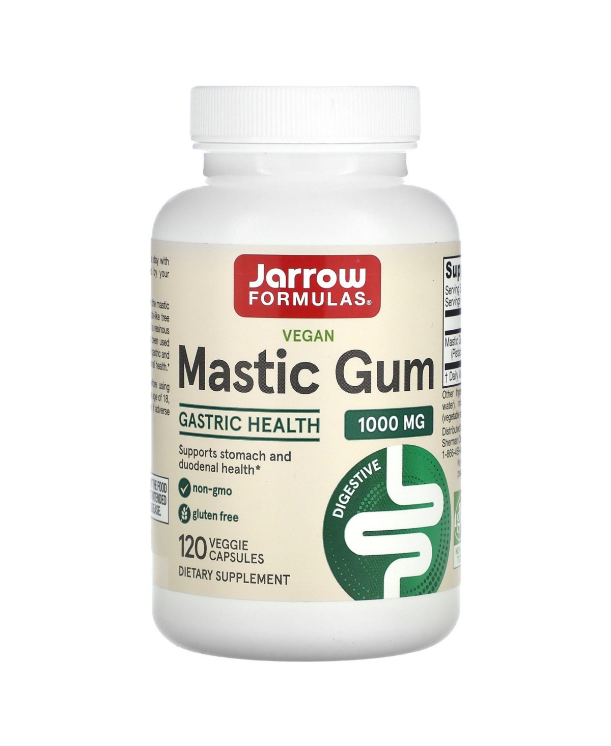 Jarrow Formulas Nutrition Mastic Gum