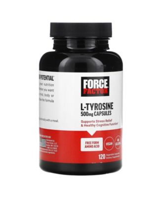 L-Tyrosine  500 mg  -  120 Vegetable Capsules