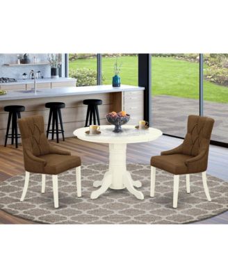 Dining Room Set Linen White