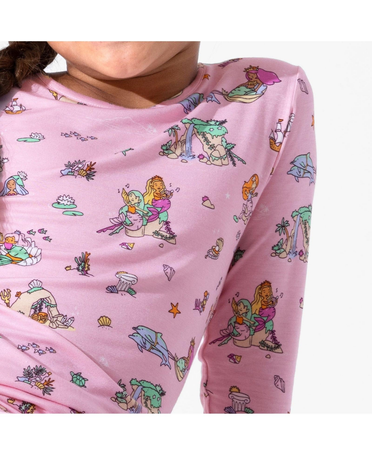 Bellabu Bear Kids' Friends You're My Lobster Set Of 2 Piece Pajamas In Pink