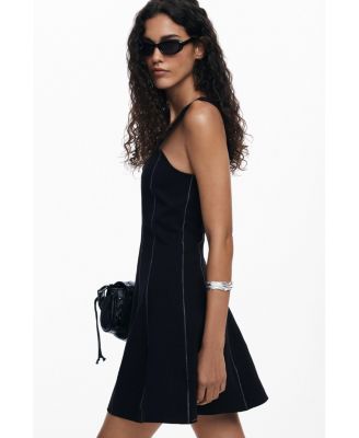 Women's Short dress with panels