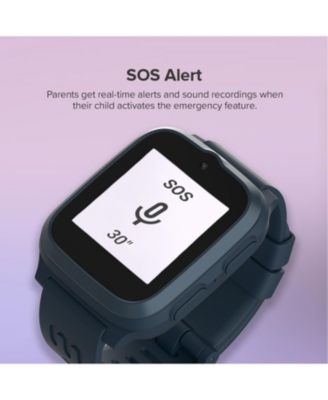 Fone S3+ Kids Smartwatch with eSIM, Video Calls, Messaging, GPS Tracker for Kids, SOS, School Mode, Music Player (Space Blue)