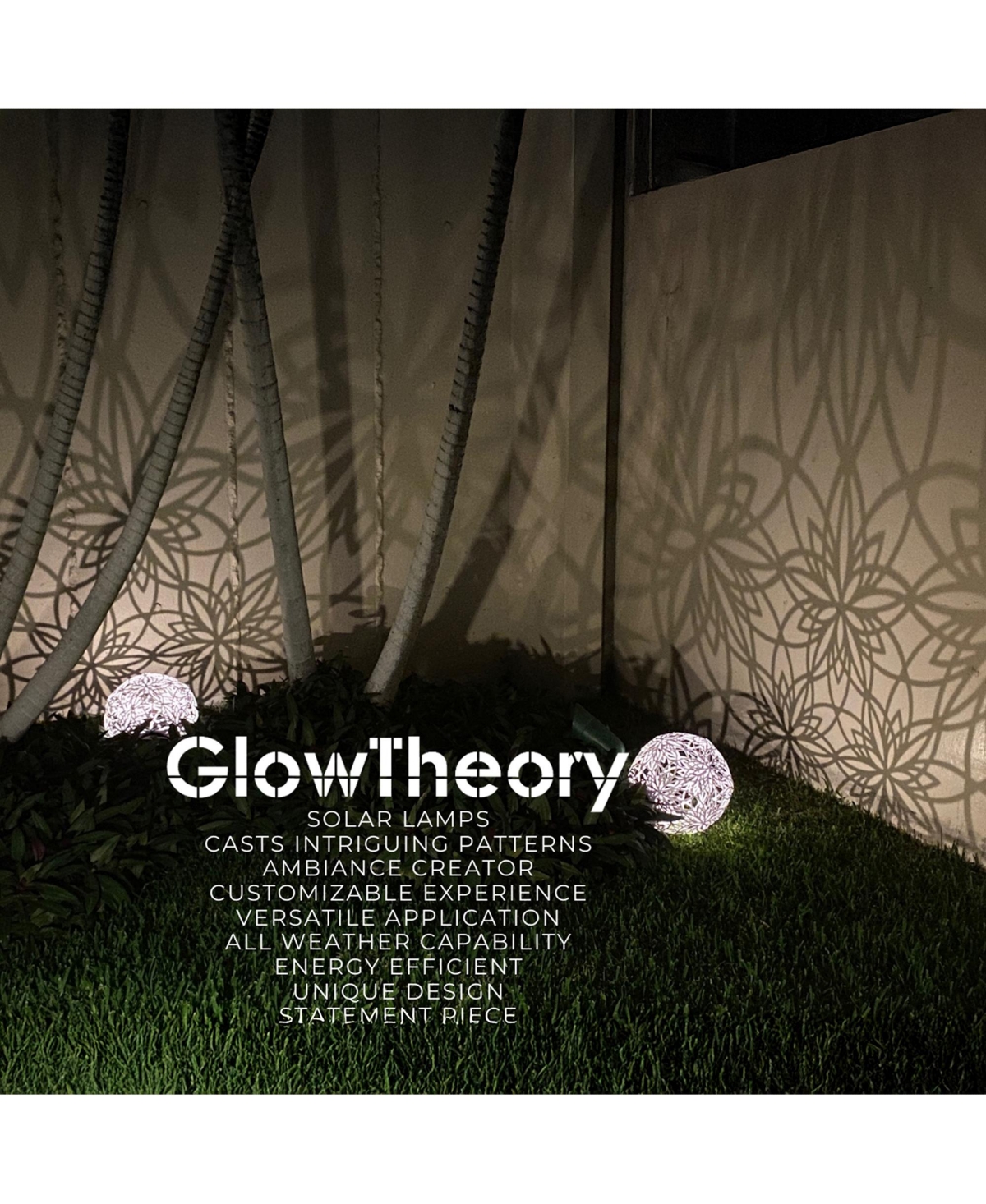 GlowTheory: 18" Solar - Lotus