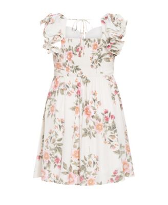 Plus Size Alma Print Dress