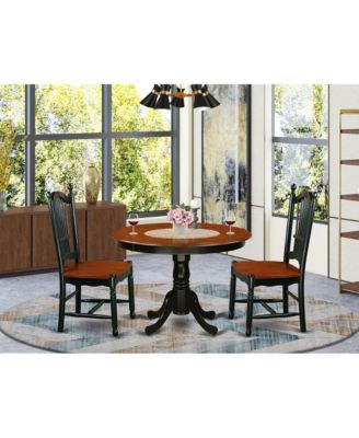 Dining Room Set Black & Cherry