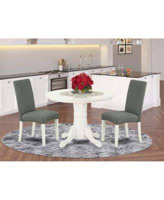 Dining Room Set Linen White