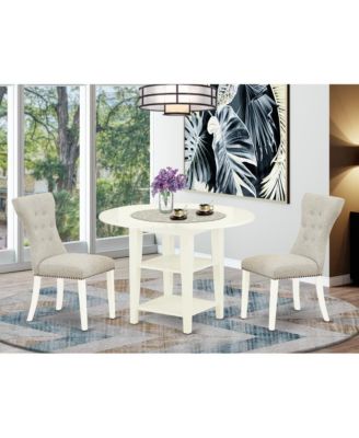 Dining Room Set Linen White
