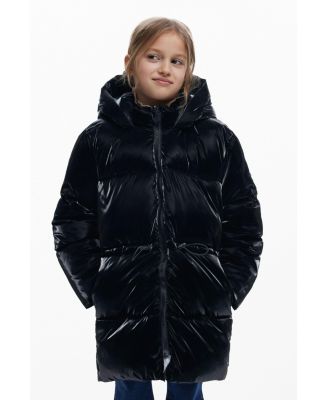 Girls Girls's Long shiny padded jacket