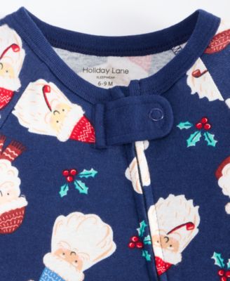 Baby Cotton Santa Coveralls, Macy's Exclusive