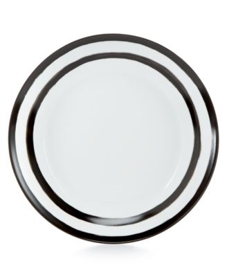Martha Stewart Collection - Whim Dinnerware Collection Black Dinner Plate
