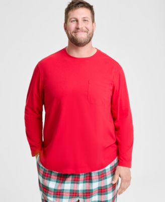 Big & Tall Merry Plaid Mix It Matching Family Pajamas Set, Created for Macy's