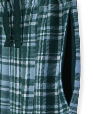 Boys' 6-18 Sports Top and Plaid Jogger Pants, 2-Piece Set