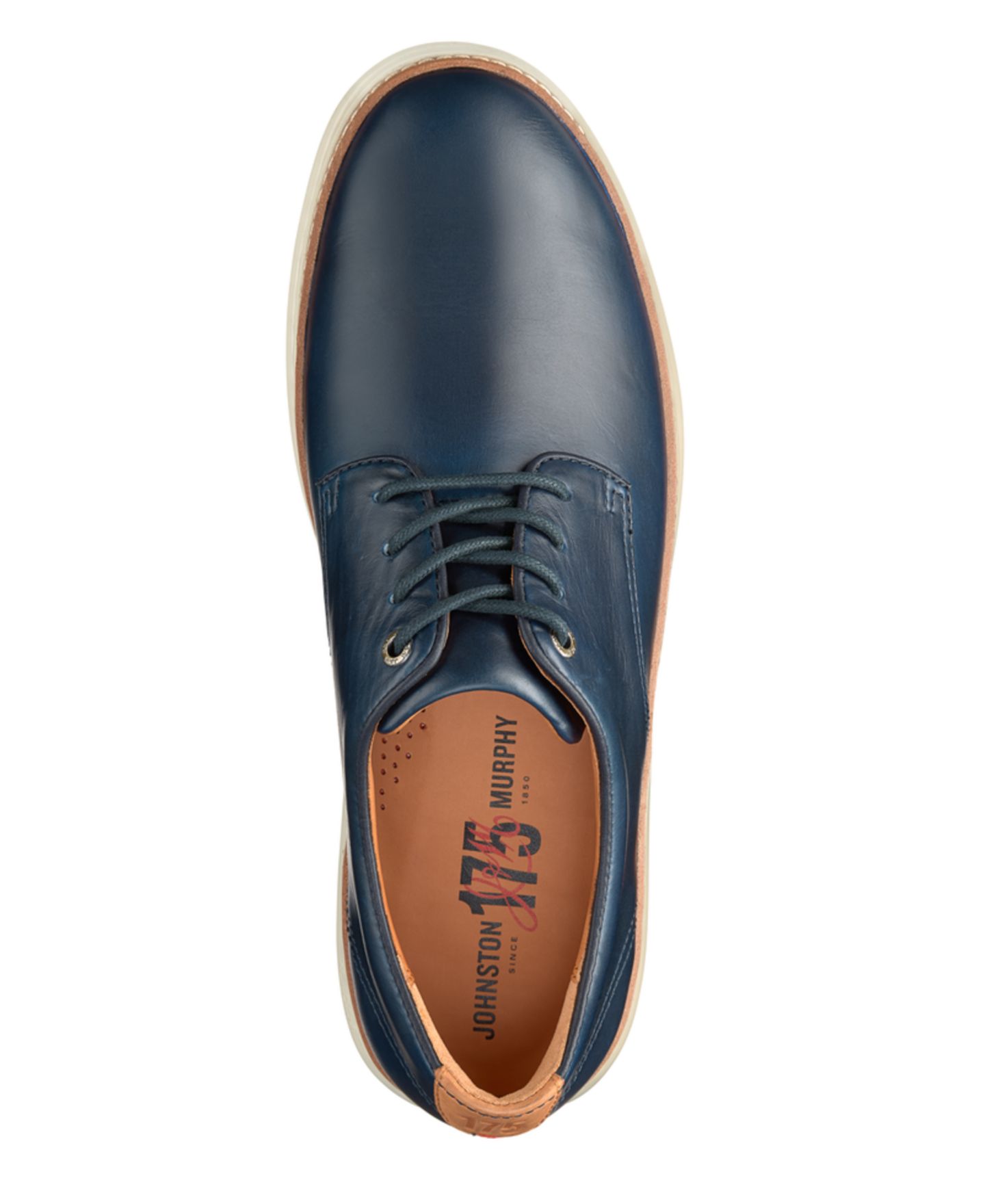 Мужские кроссовки Johnston & Murphy McGuffey 2.0 Lace Up, цвет: Тёмно-синий кожаный — фото 4