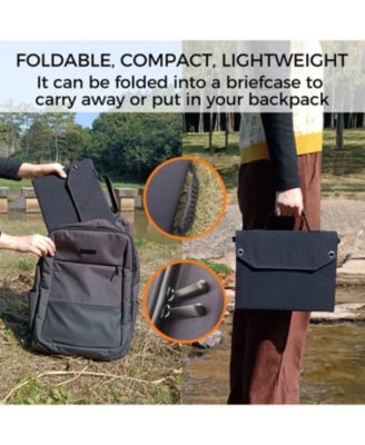 Portable Solar Panel, 40W Charge Capacity, Durable, Foldable and Easy to Carry