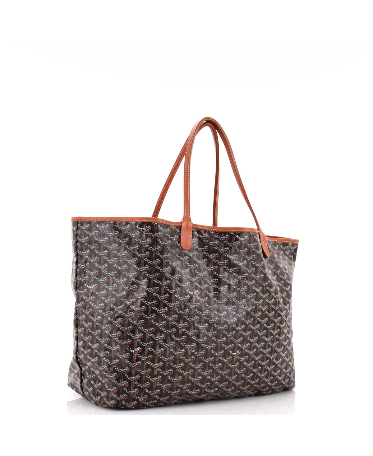 Pre-Owned Goyard Gm Saint Louis Tote Coated Canvas