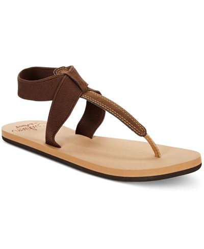 Reef Cushion Moon T-Strap Flat Sandals