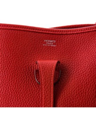 Pre-Owned Hermes PM Evelyne Bag Gen III Clemence