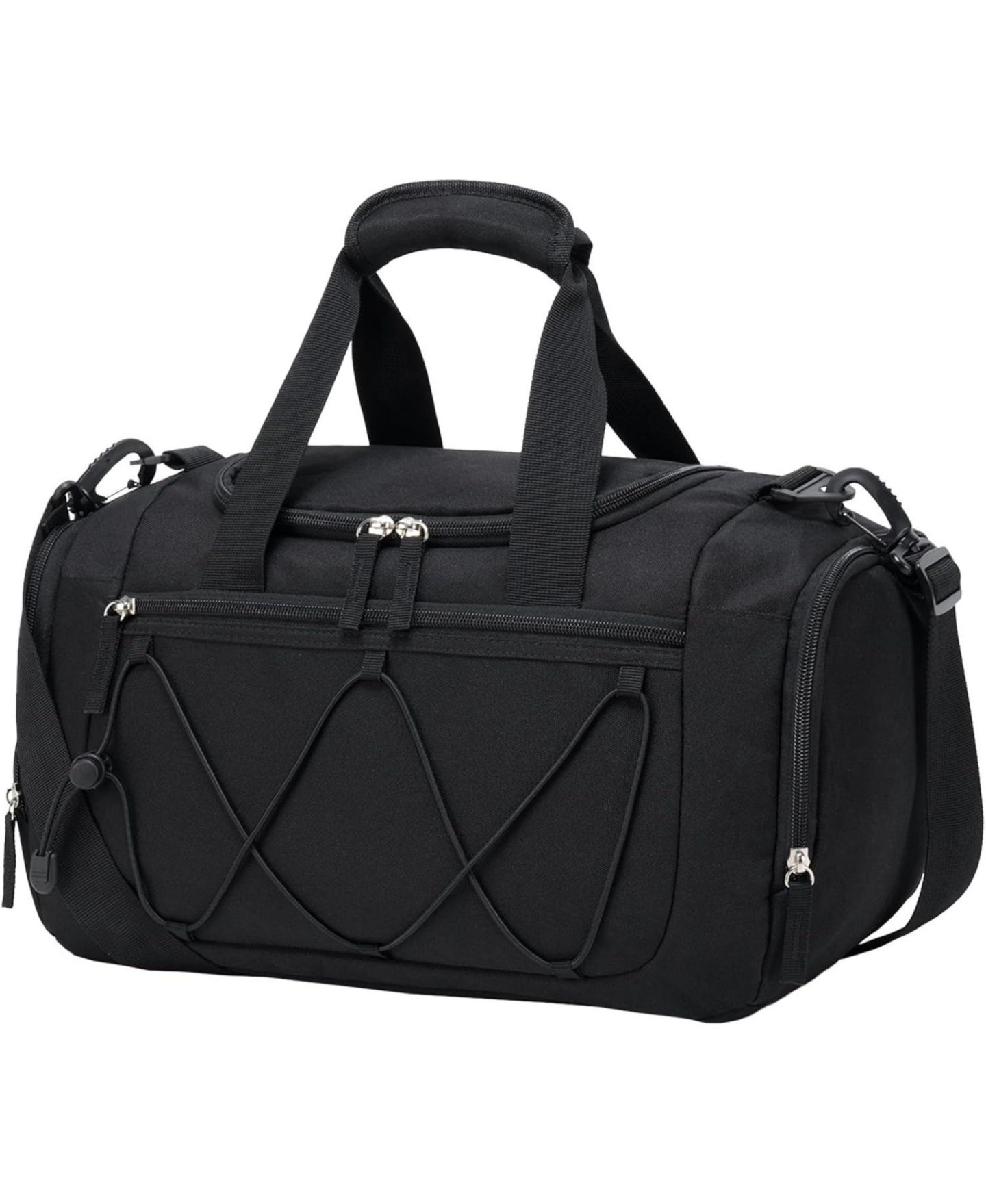 Мужская сумка Urtala Roomy Gym Bag for Men - 21 Inches Duffle Bag with Shoe Compartment, Lightweight Travel Bag for Sports, Gym & Weekend Trips, цвет: Чёрный — фото 1