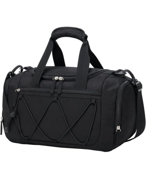 Мужская сумка Urtala Roomy Gym Bag for Men - 21 Inches Duffle Bag with Shoe Compartment, Lightweight Travel Bag for Sports, Gym & Weekend Trips, цвет: Чёрный