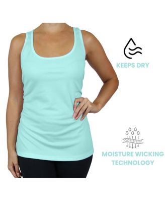 Women's Moisture Wicking Racerback Tanks
