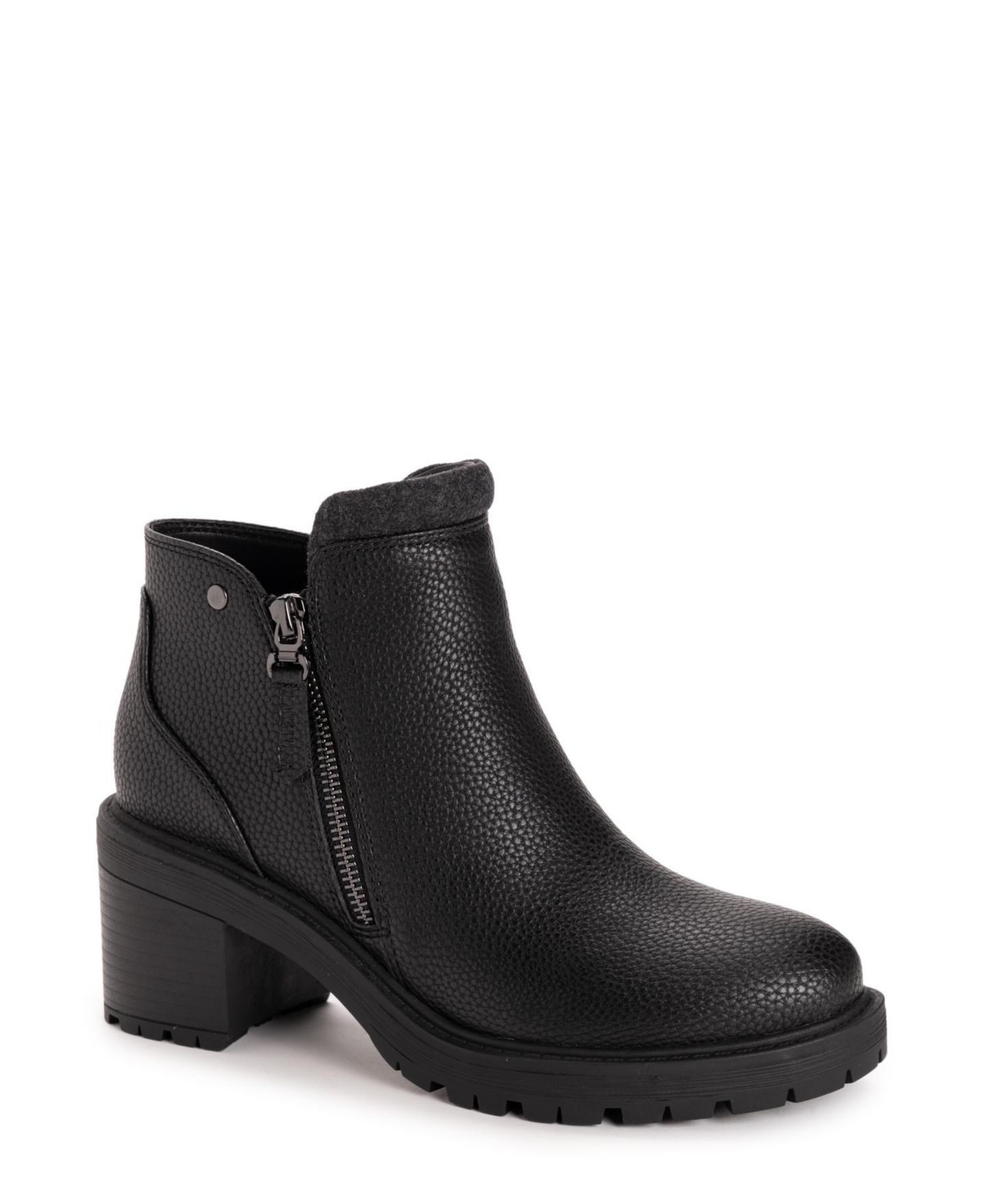 Женские ботинки MUK LUKS Lia Boot, цвет: Чёрный — фото 1