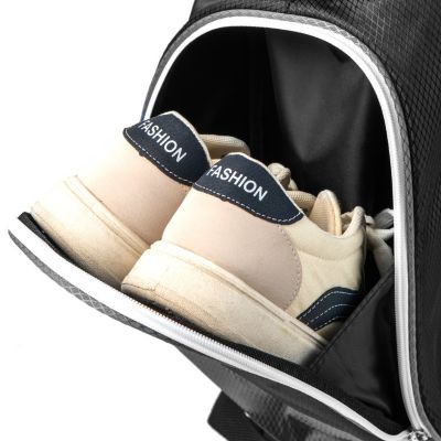 Gray Golf Cart Bag with 14-Way Top Dividers