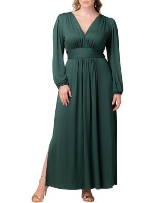 Plus Size Kelsey Long Sleeve Maxi Dress
